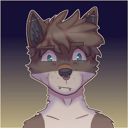 Art of my fursona Atom